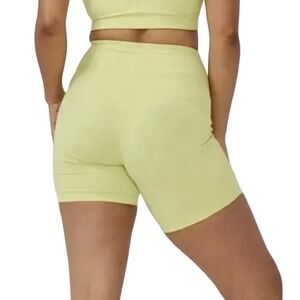 Outdoor Voices Move‎ Free 6" Short XS Gecko (Yellow) Run Drawstring Waist